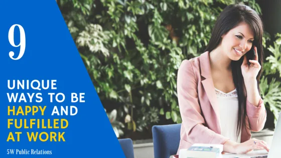 5w public relations job opportunities at the company