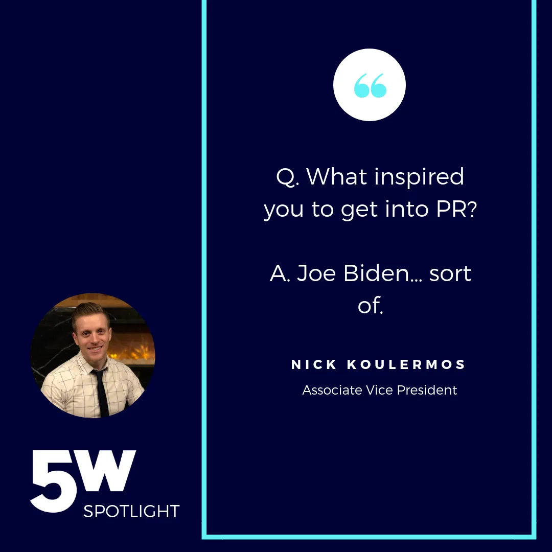 5w spotlight logo with the text 5w spotlight