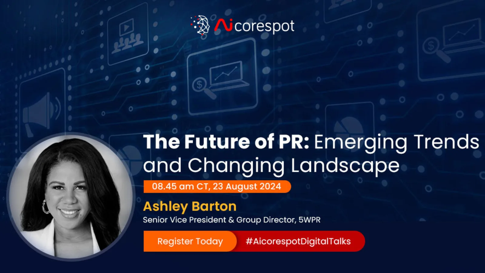 ashley from aicorespot smiling in a professional headshot