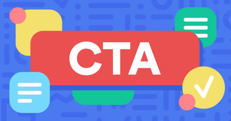 call to action cta button on a website