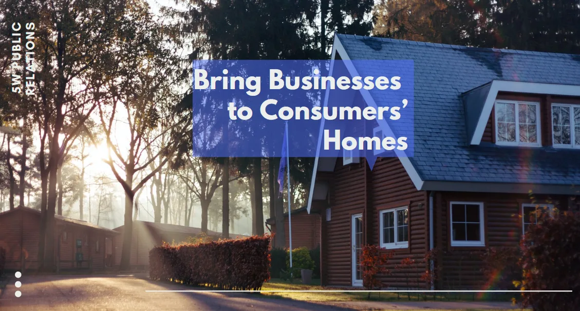 consumer running a home business from their house