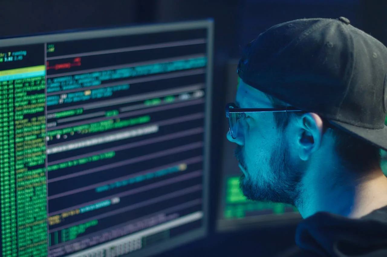 data breach illustration showing digital security risks
