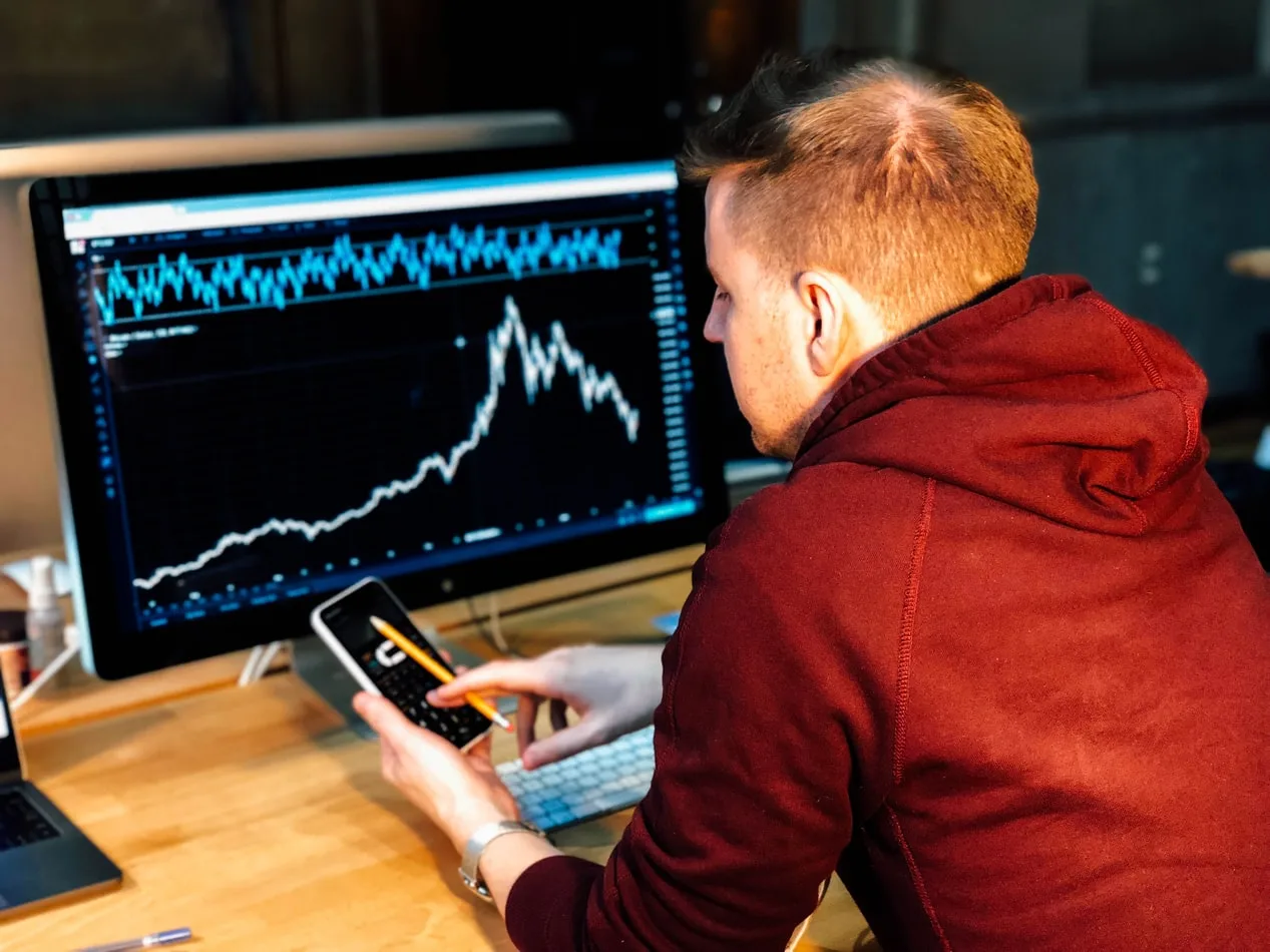 modern data dashboard with charts and graphs