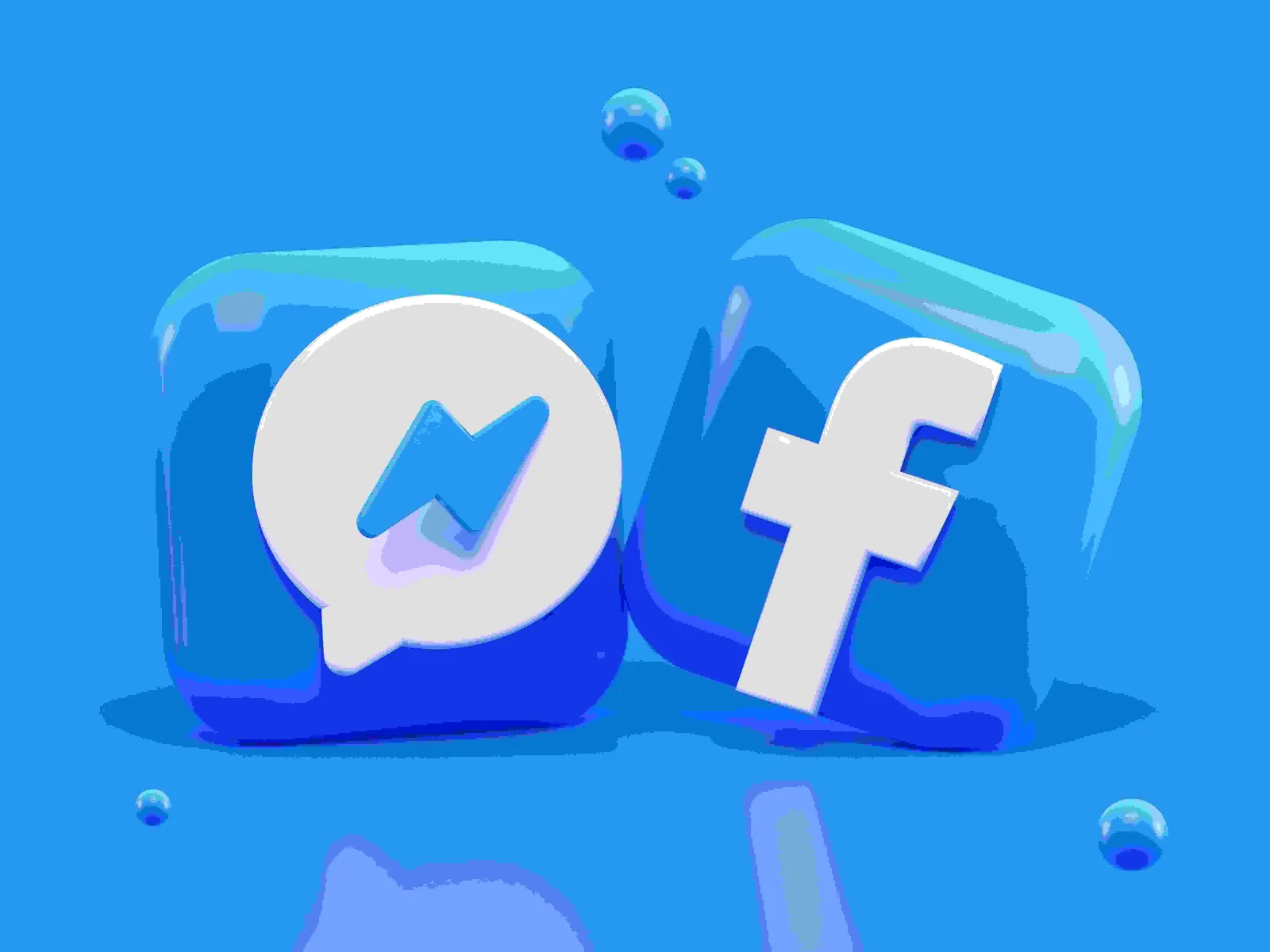 facebook logo on a white background