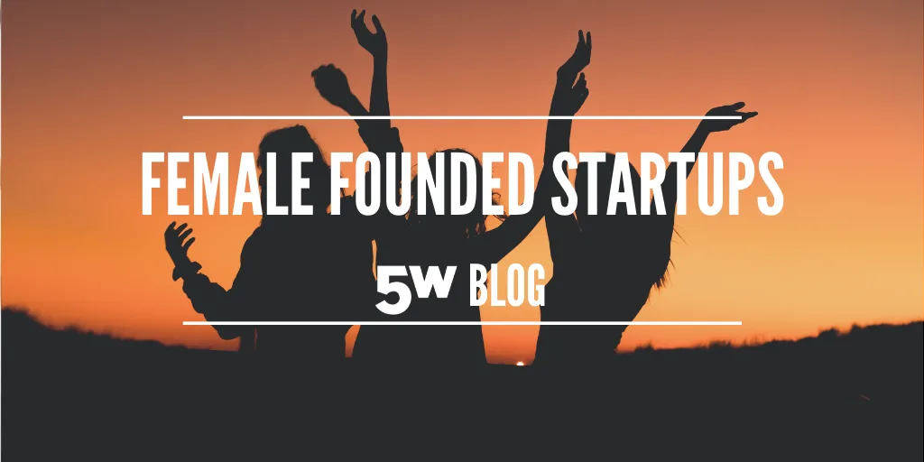 female founded startups thumbnail with diverse women entrepreneurs collaborating