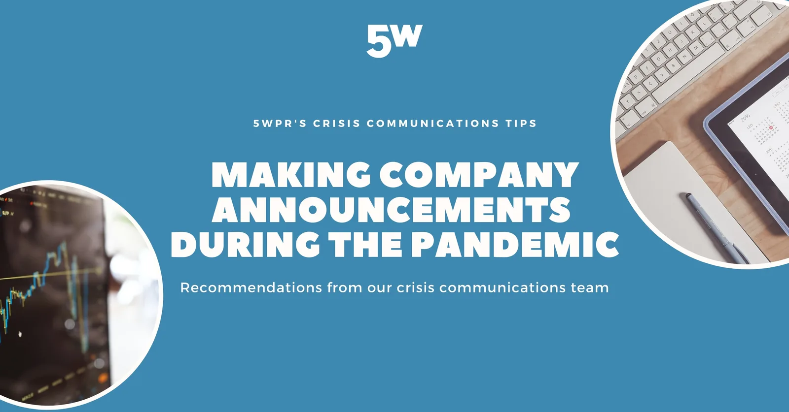 making company announcements with a professional team in a modern office