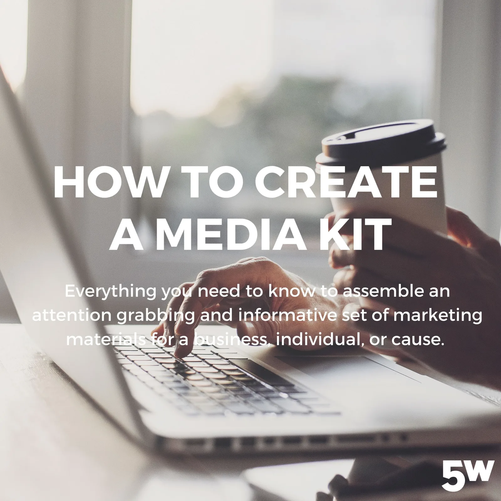 media kit whitepaper graphic with statistics and charts