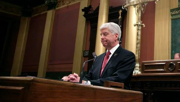 rick snyder public relations crisis management