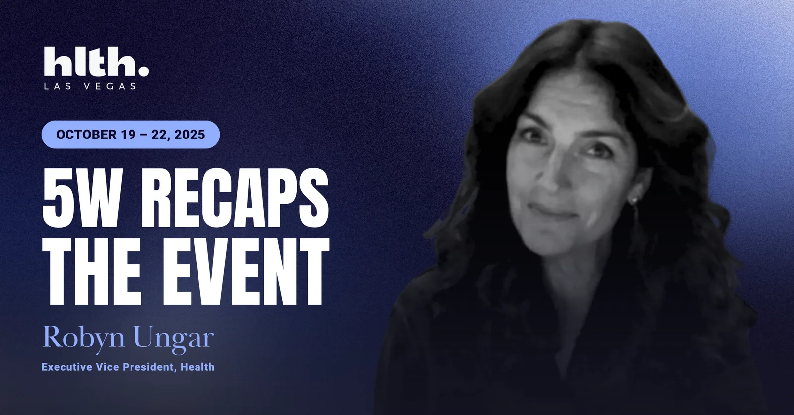 robyn ungar attends hlth usa executive event post october 2025 linkedin