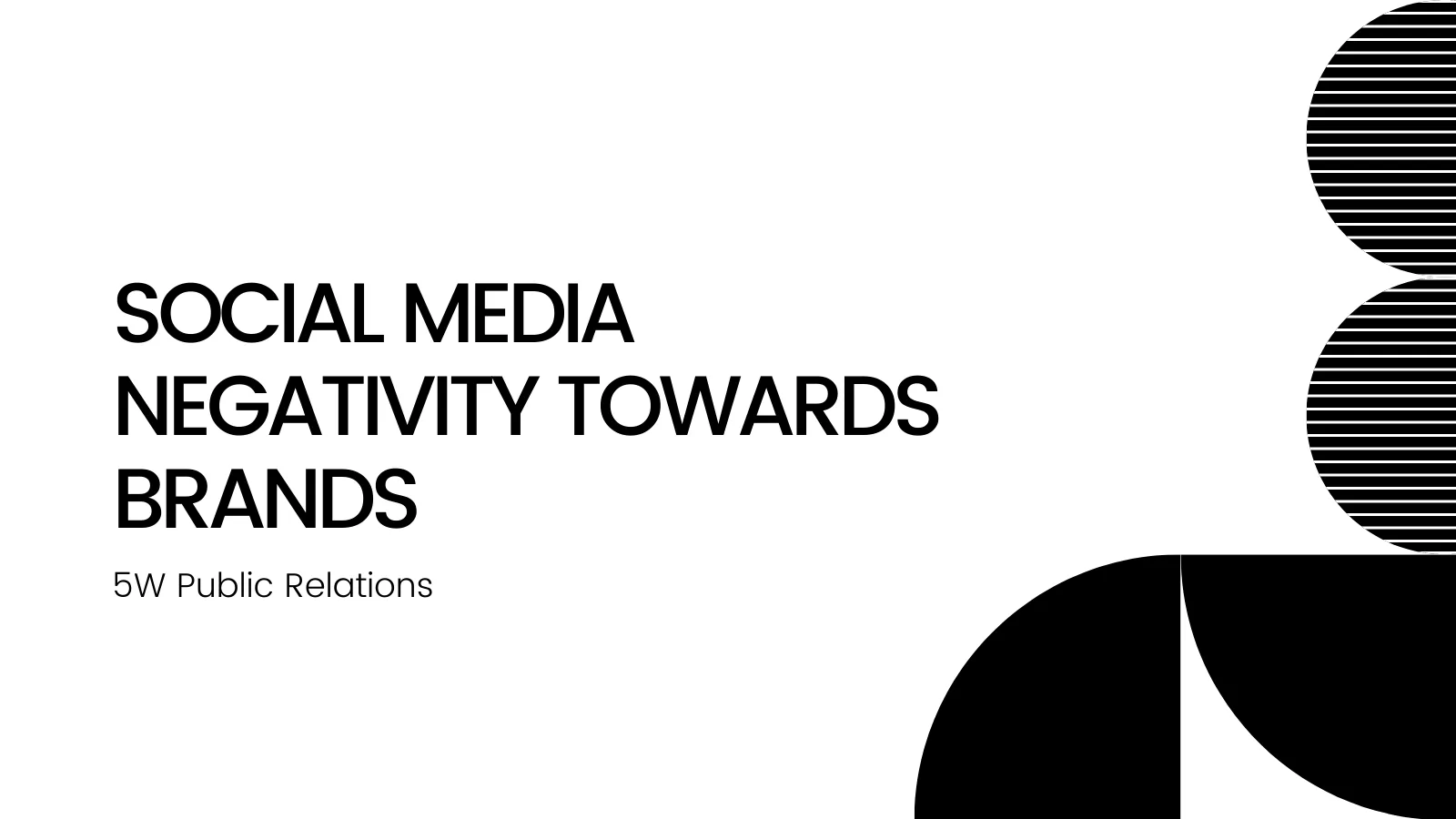 social media negativity towards brands illustration showing negative comments