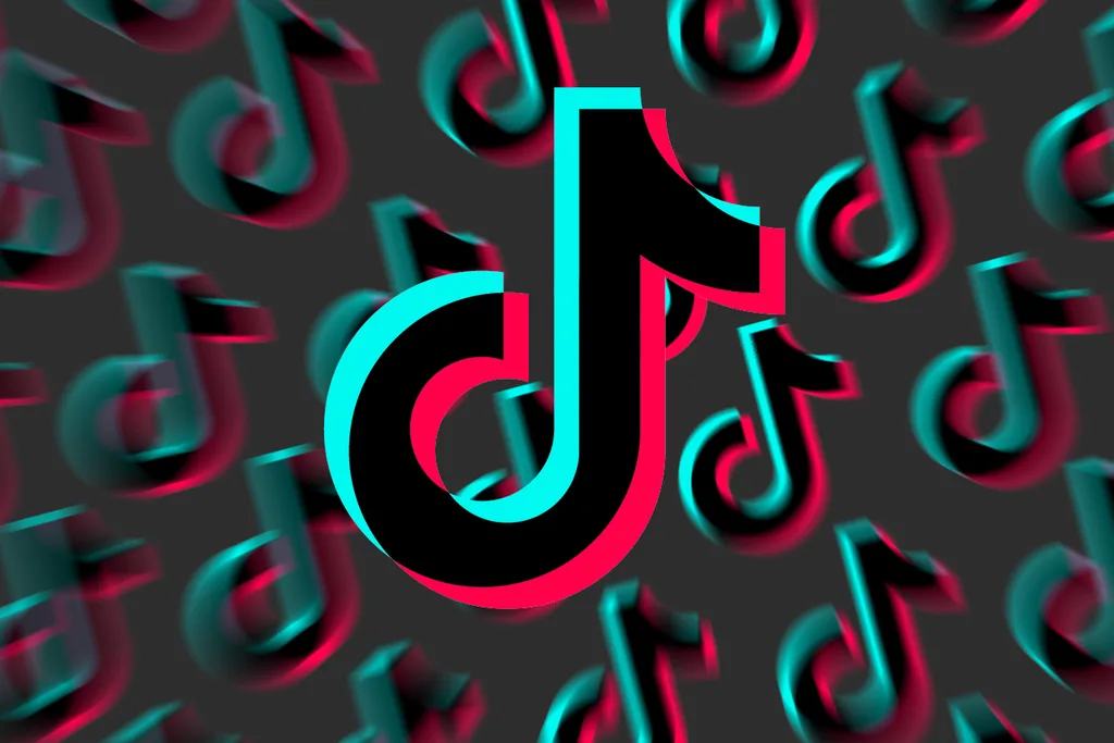 tiktok app logo on a phone screen