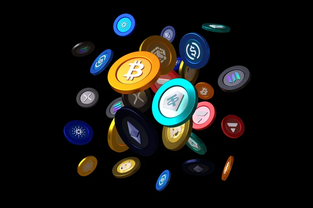 top 10 mixed cryptocurrency tokens explosion bitcoin ethereum usdt solana