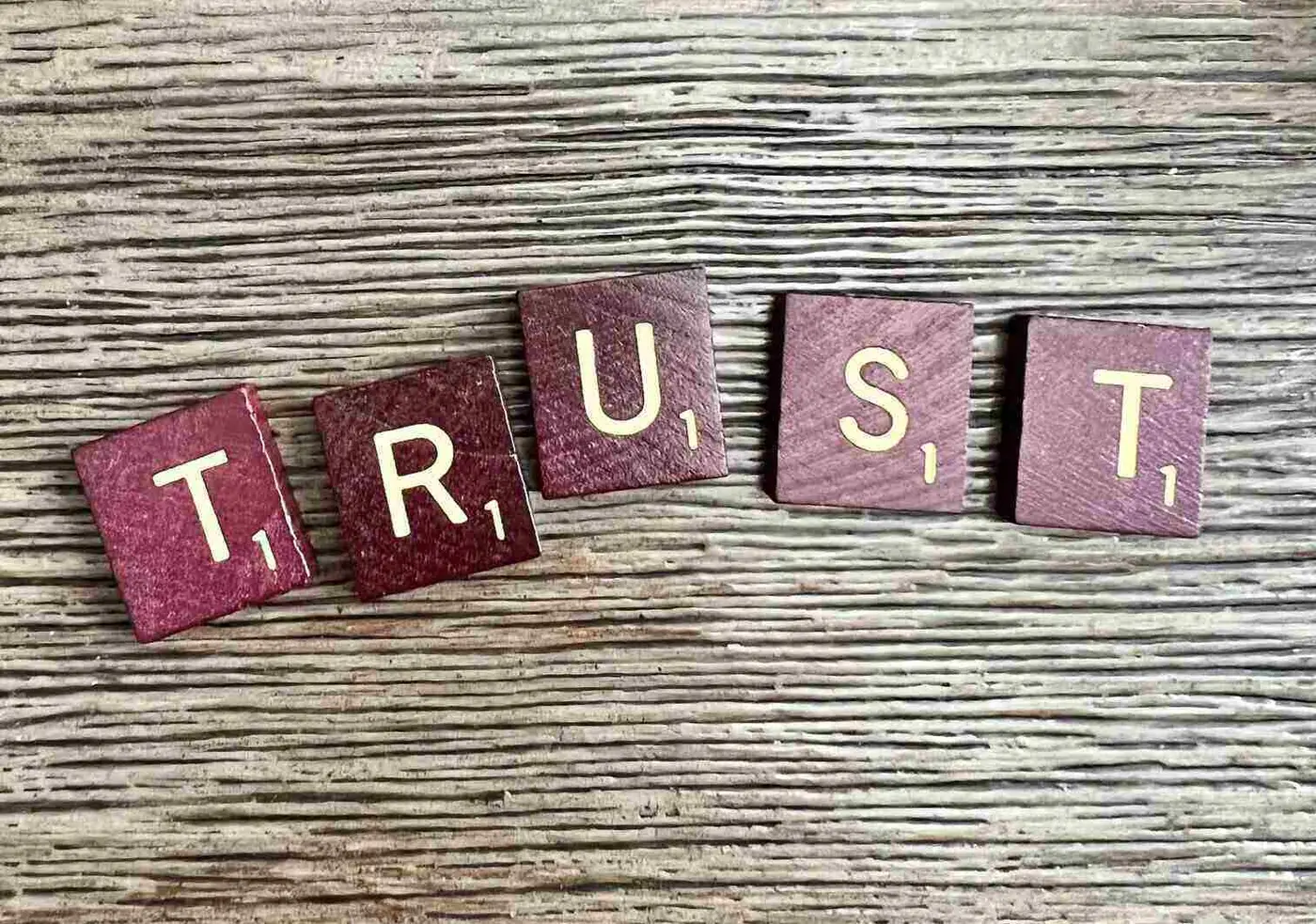 trust building blocks forming a solid foundation