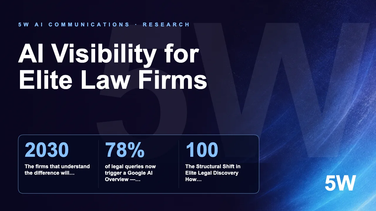AI Visibility for Elite Law Firms