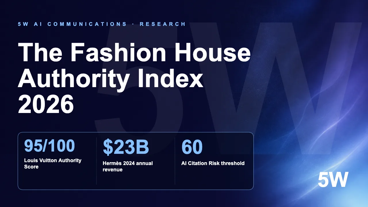 The Fashion House Authority Index 2026