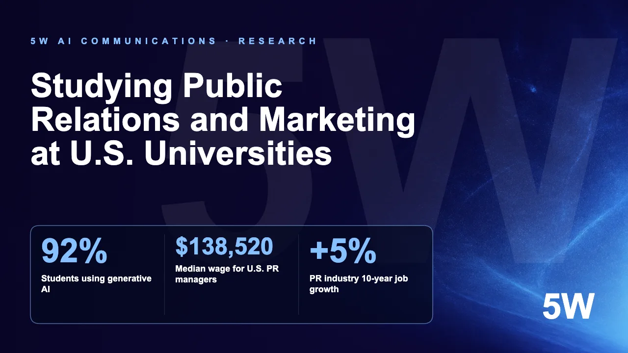 Studying Public Relations and Marketing at U.S. Universities