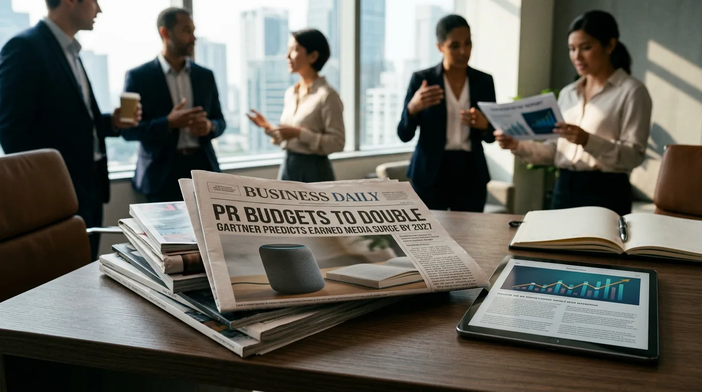 Gartner Predicts 2x PR Budget Increase by 2027 — What It Means for Brands