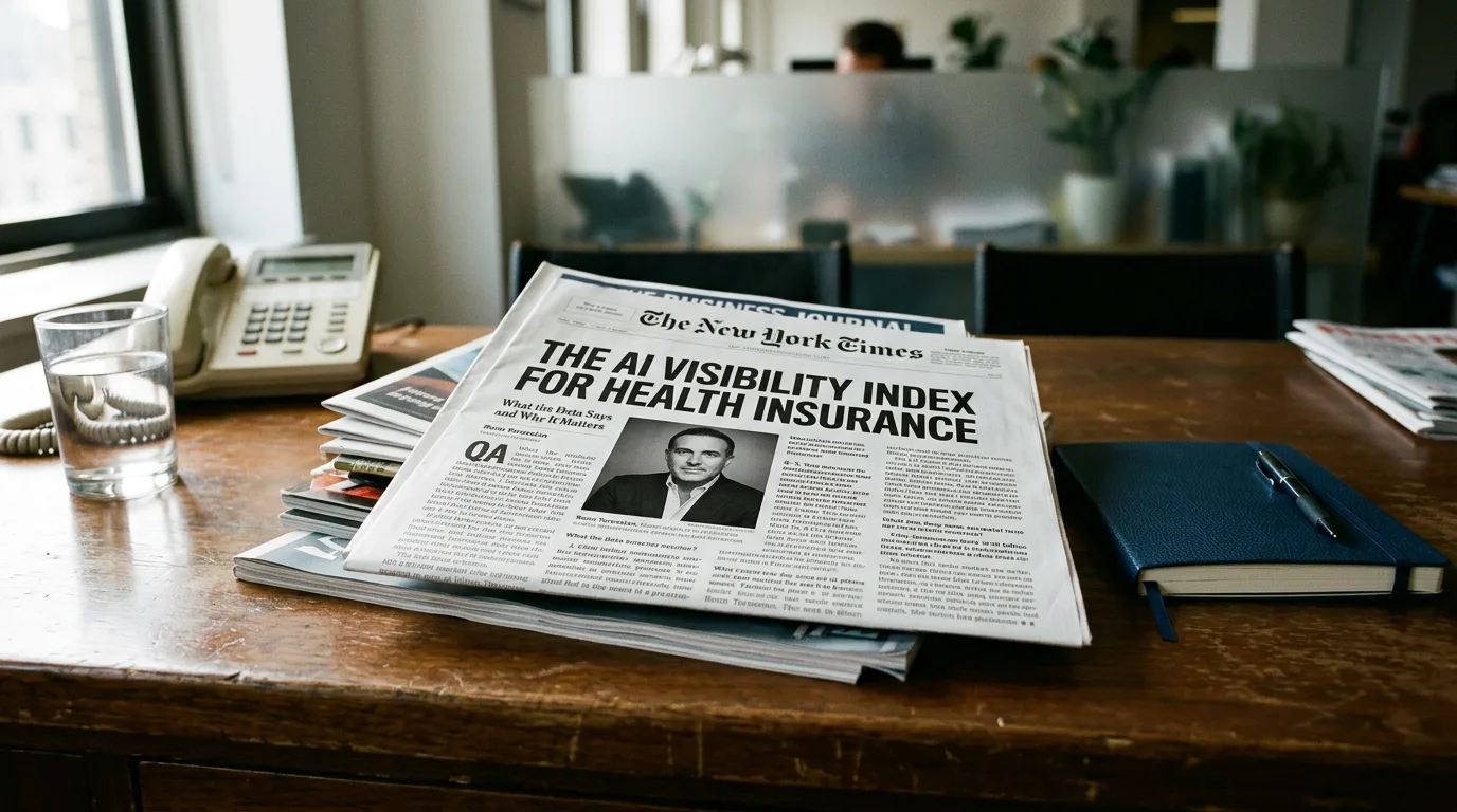 The AI Visibility Index for Health Insurance: What the Data Says and Why It Matters