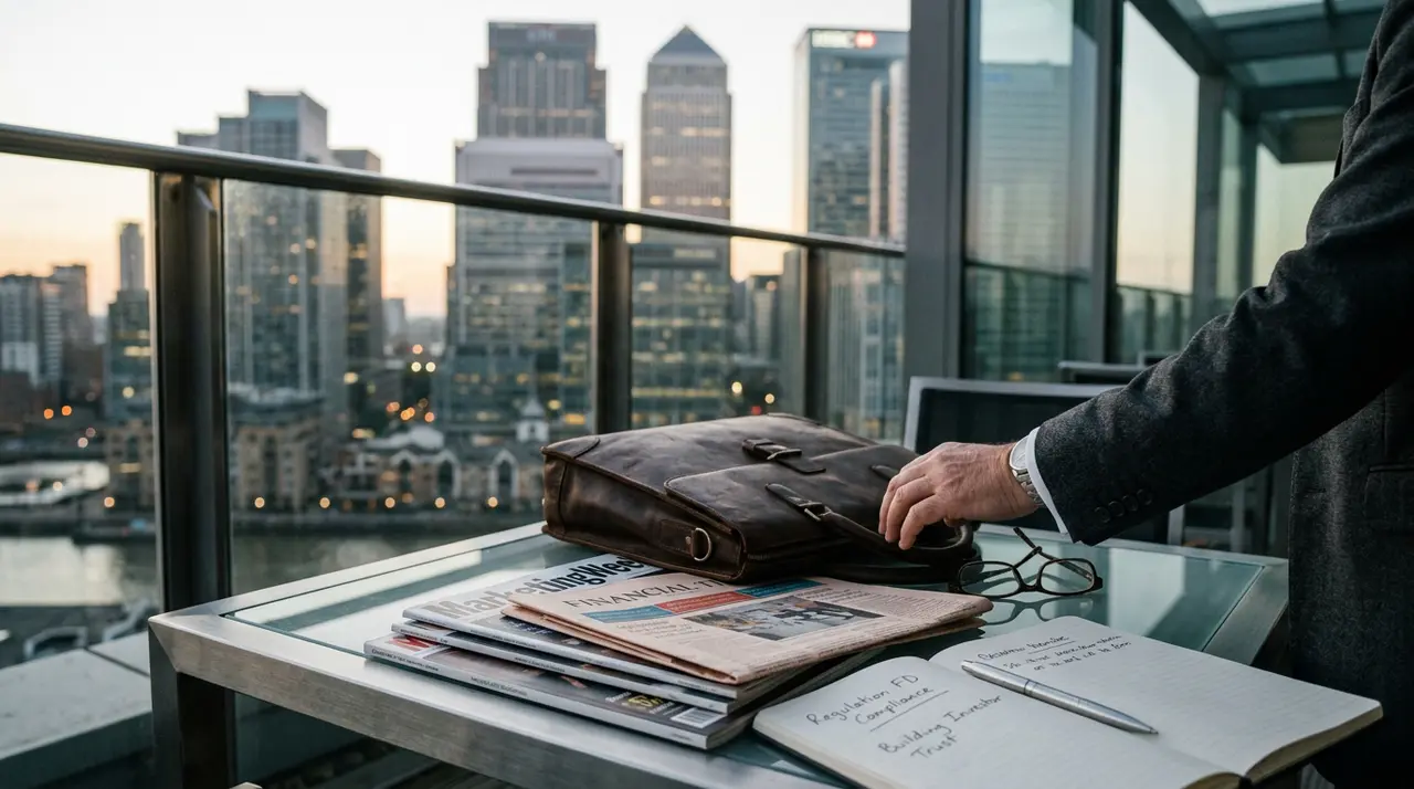 Financial Services PR: Regulation, Trust & Leadership