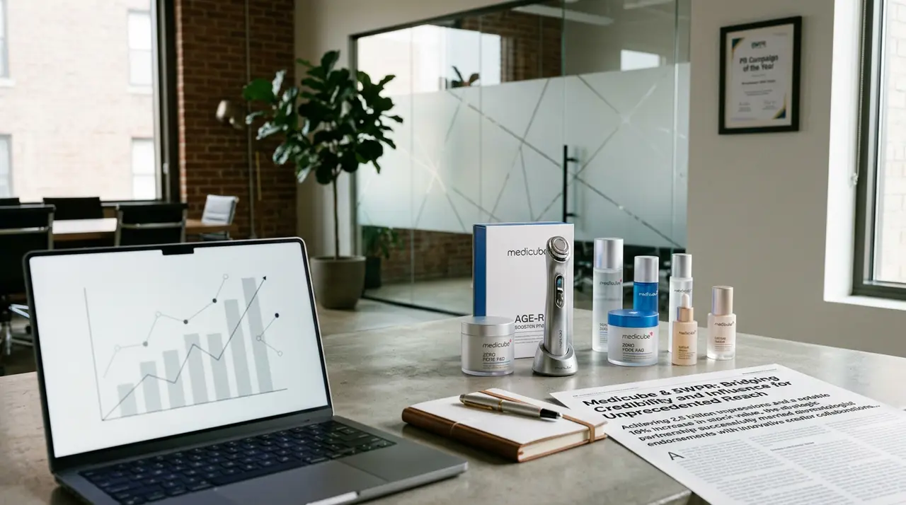 Best Skincare PR Campaign in 2026: 5WPR's Medicube